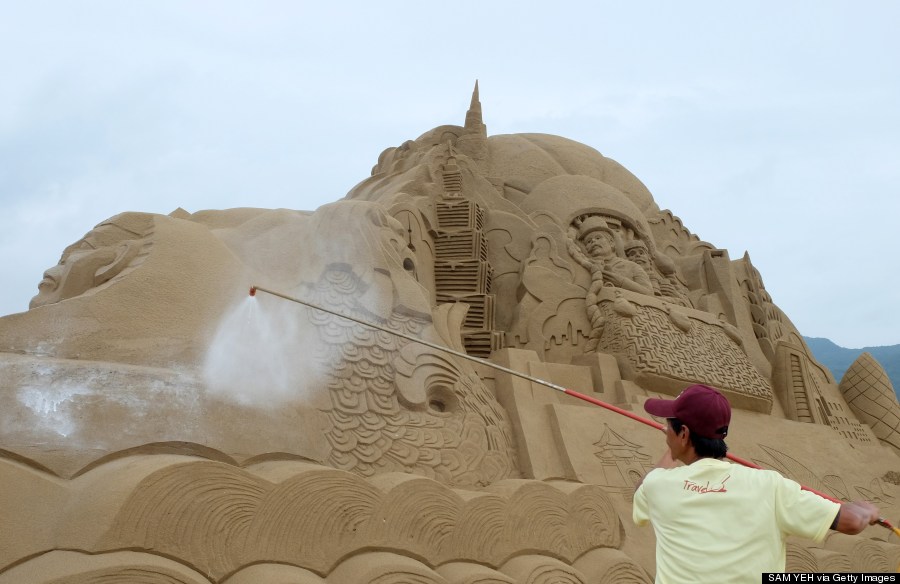 sand sculpture festival 2014