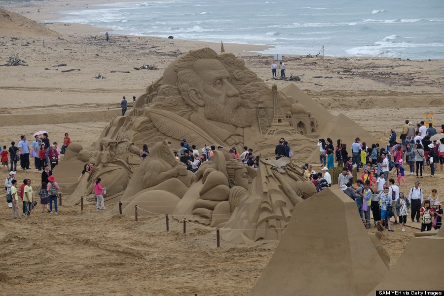 sand sculpture festival 2014