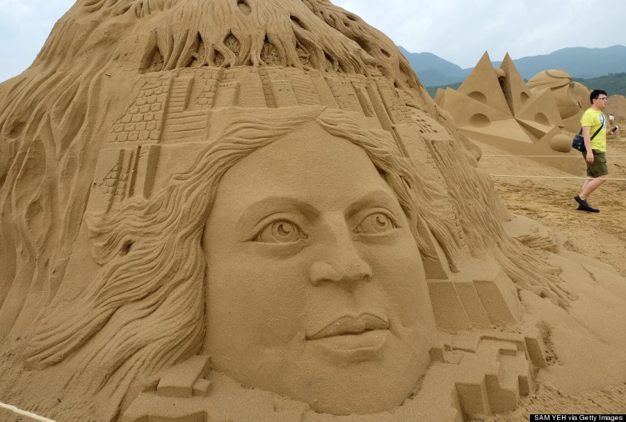 sand sculpture festival 2014