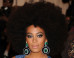 Solange's Signature Afro Didn't Make The 2014 Met Gala Cut