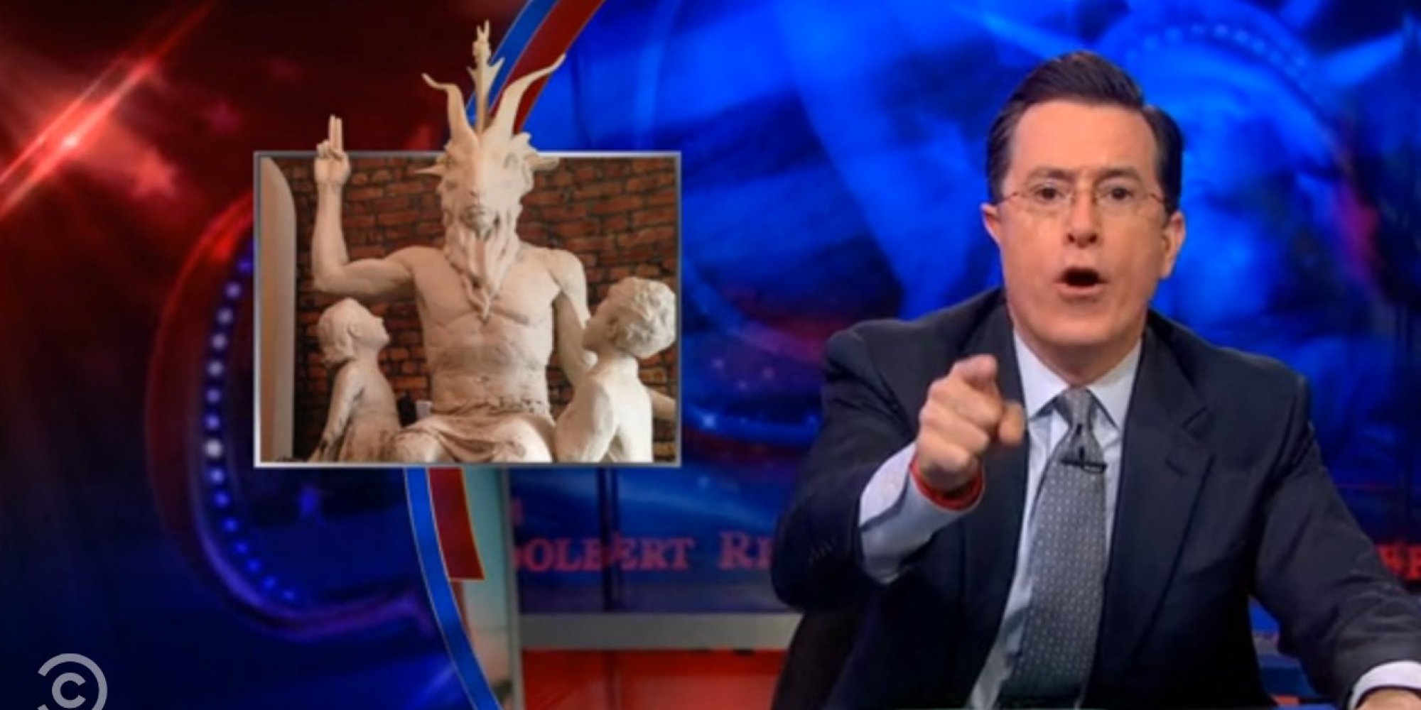 Stephen Colbert Warns America 'There's A War On Religion,' And Satan