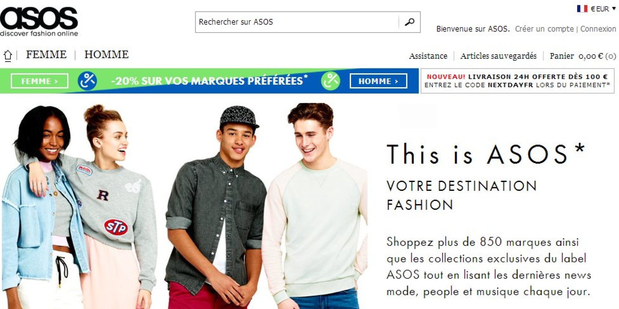 Asos en France les bonnes recettes du géant anglais pour séduire les