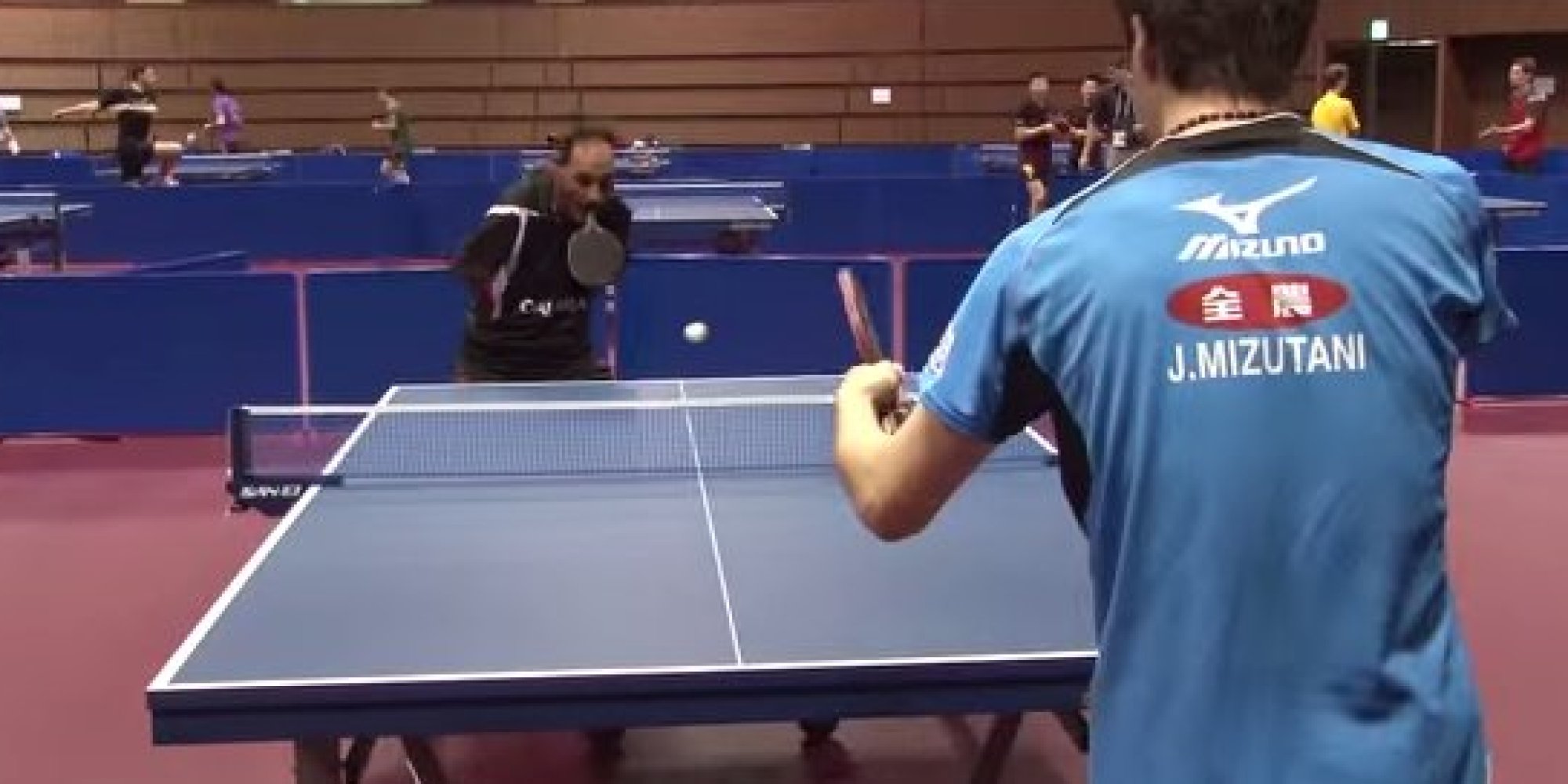 Ibrahim Elhoseny Proves Playing Table Tennis Without Arms Is Far From
