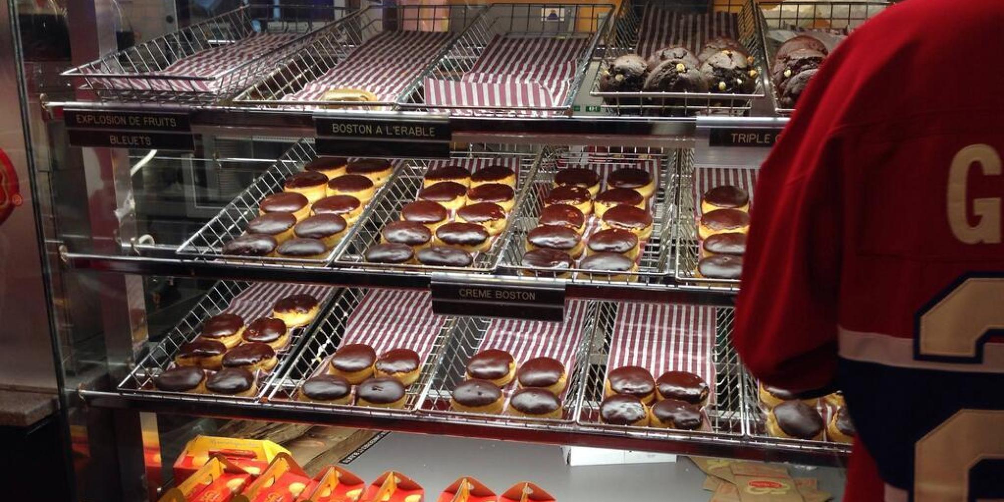 Tim Horton's Boston Cream Donut A Total Flop At HabsBruins Game