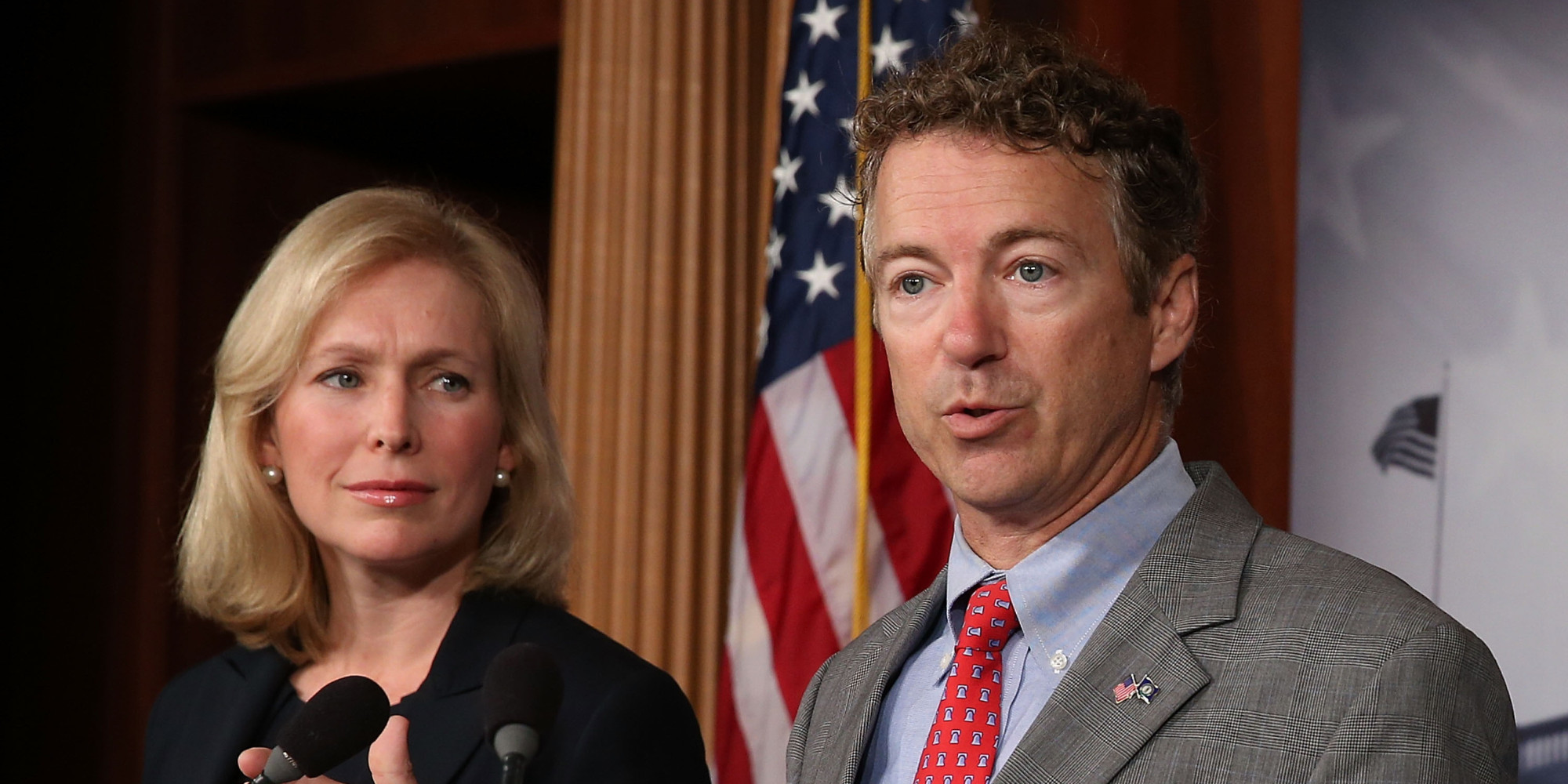 Kirsten Gillibrand And Rand Paul, The Senate's Odd Couple, Team Up Again | HuffPost2000 x 1000