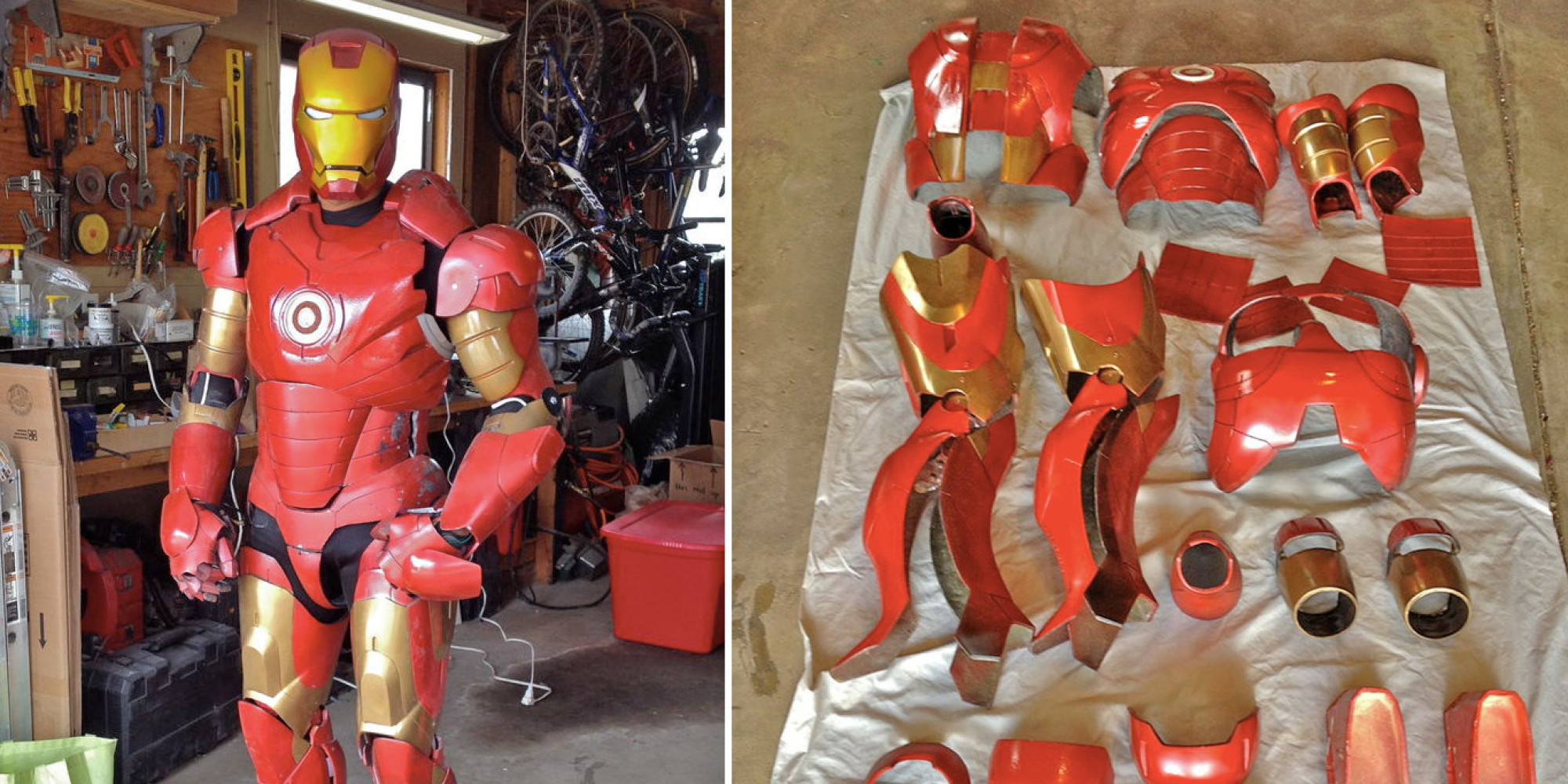 Homemade Iron Man Suit Is Very Impressive But Doesn T Make You A