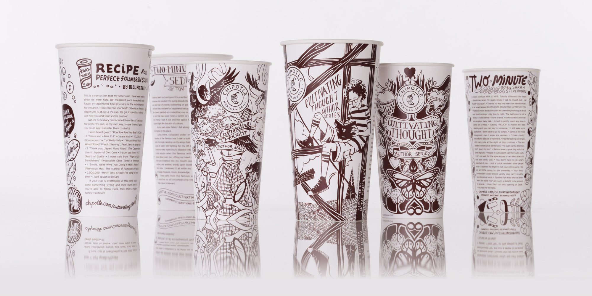 Chipotle To Cover Cups With Think Pieces, Poems By Famous Writers | HuffPost2000 x 1000