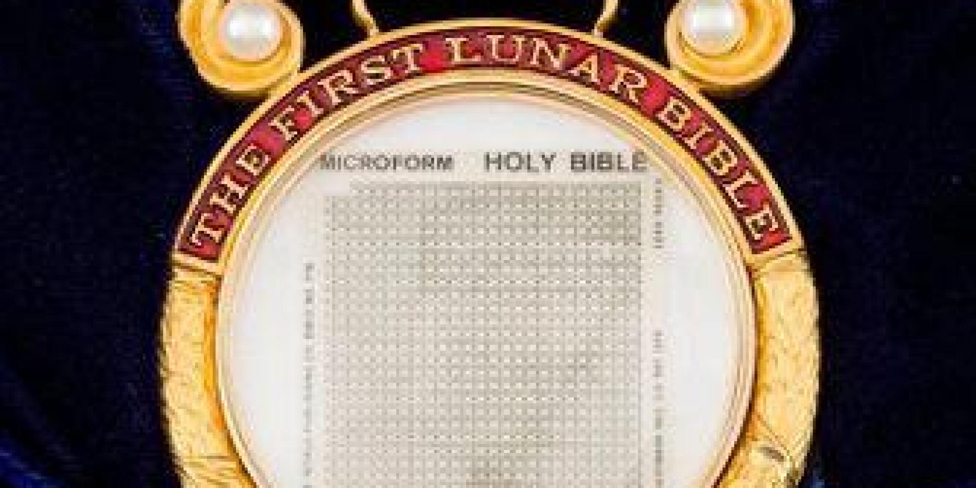 'Lunar Bible' That Landed On Moon With Apollo 14 Sells At Auction For