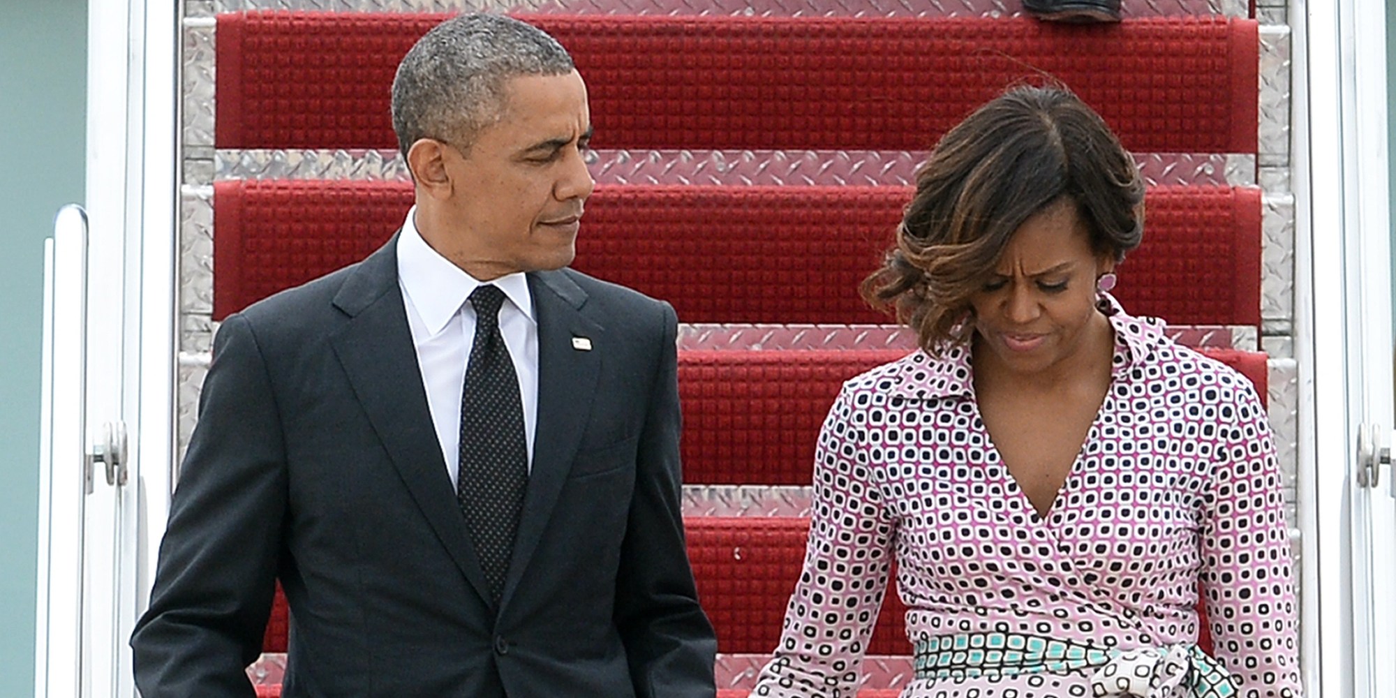 Michelle Obama Looks Really Sad Over Her Short New York Trip | HuffPost