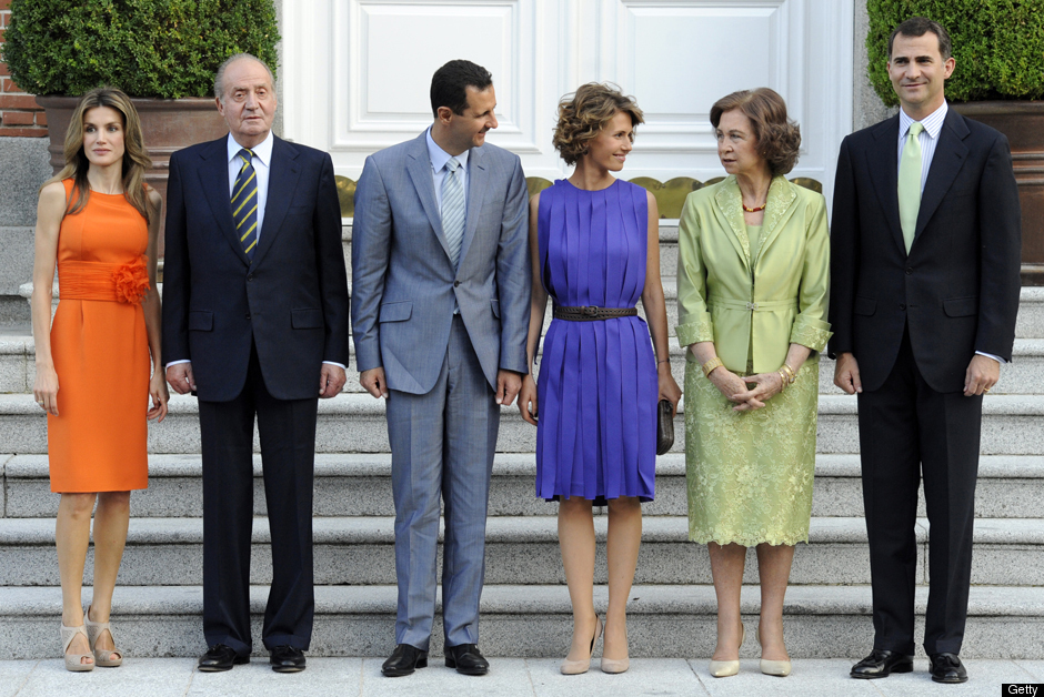 princess letizia of spain french first lady carla bruni and michelle obama. Princess Letizia of Spain,