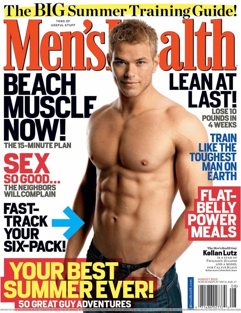 Mens Health Kellan Lutz Cover Clothing Credit Raises Eyebrows Huffpost