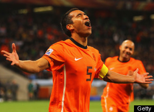 Giovanni Van Bronckhorst Goal Video Netherlands