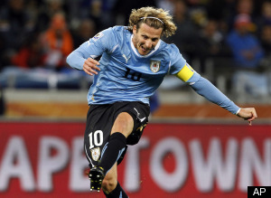 Uruguay Goal Video Diego Forlan Netherlands