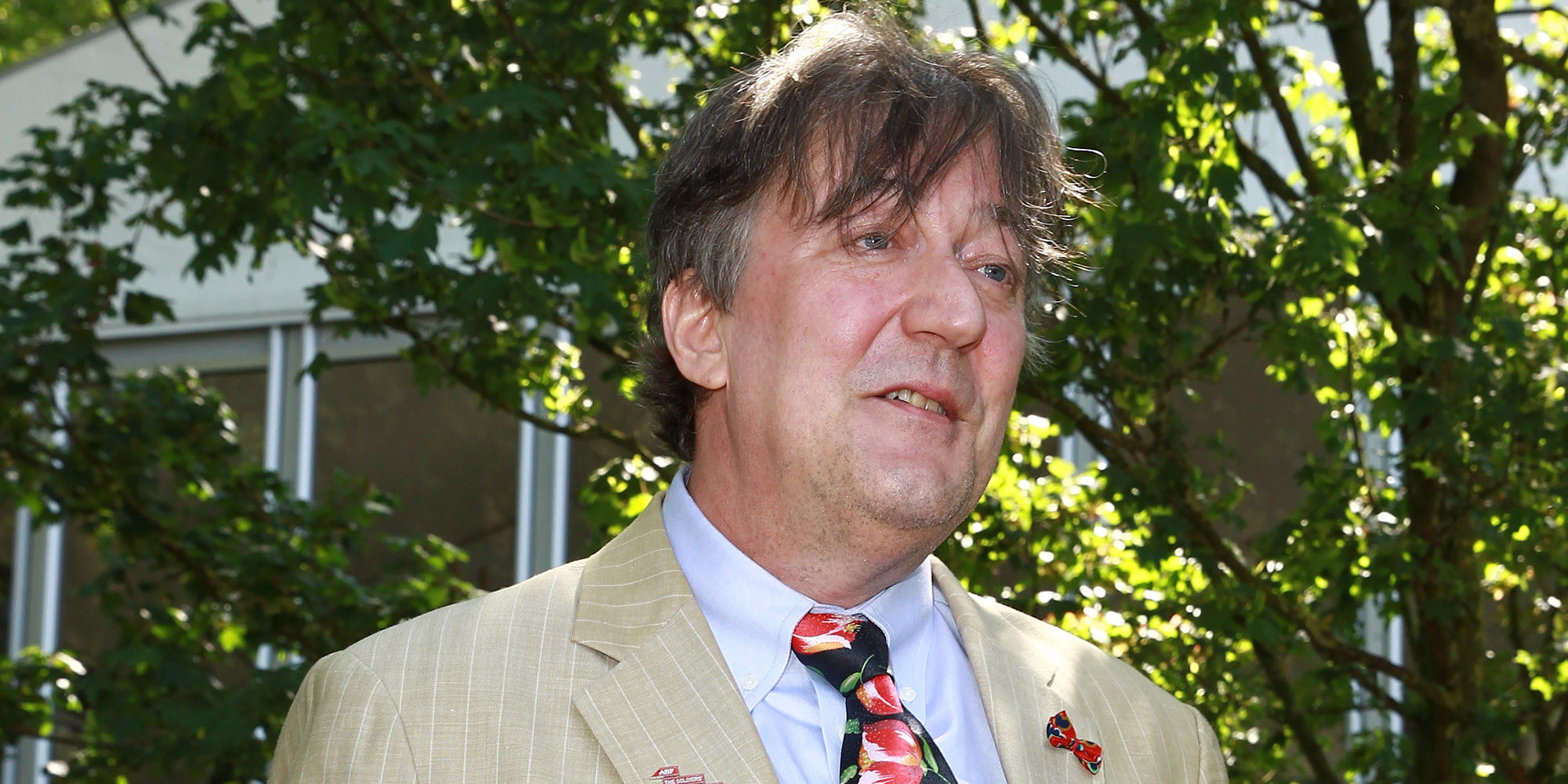 Stephen Fry British Comedian On Cyprus Gay Pride Parade Huffpost