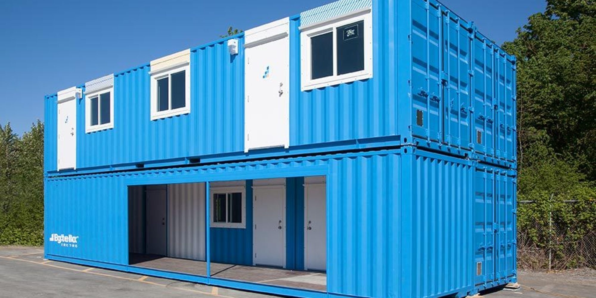 Luxury' Shipping Container Rooms Unveiled For B.C. LNG Workers 