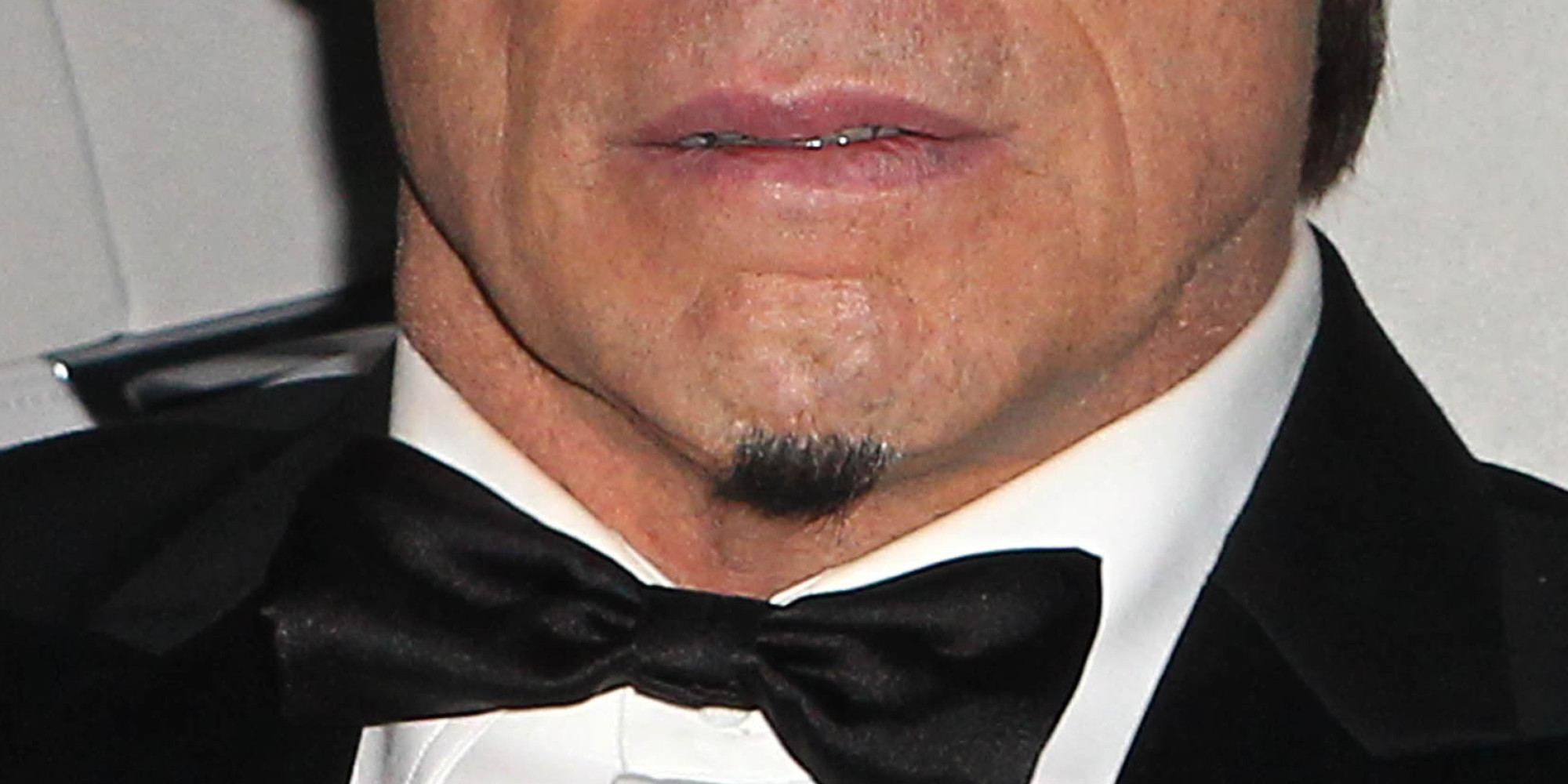 John Travolta Sports The Smallest Beard In The World As He Parties With Kylie Minogue ...