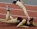 This Inspiring Runner Took A Nasty Fall, But She Didn't Stay Down For Long (VIDEO)