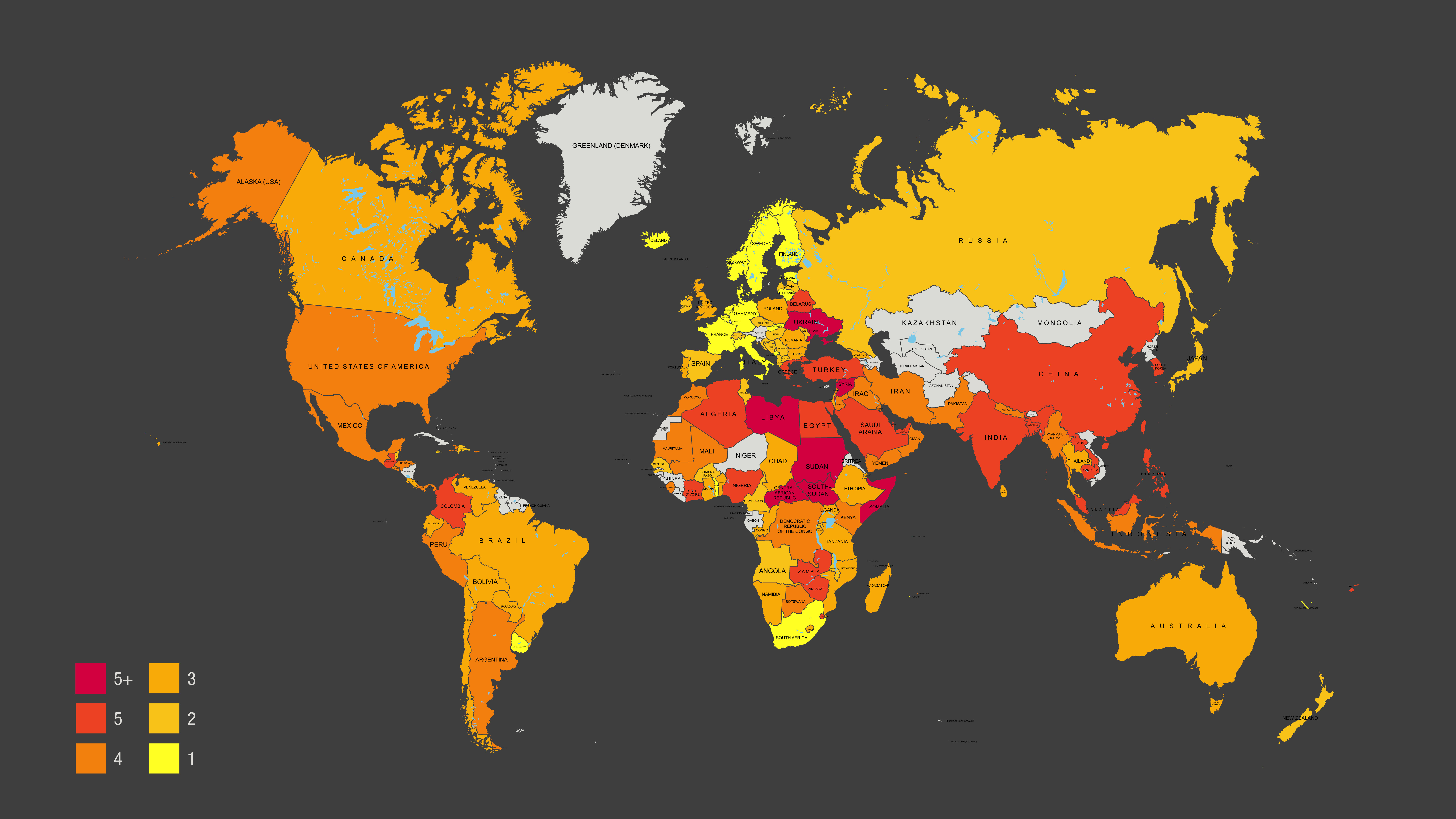 worker rights map