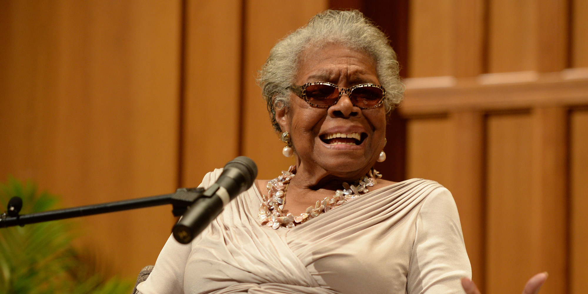 Dr. Maya Angelou Talks �Still I Rise� and Offers Words of
