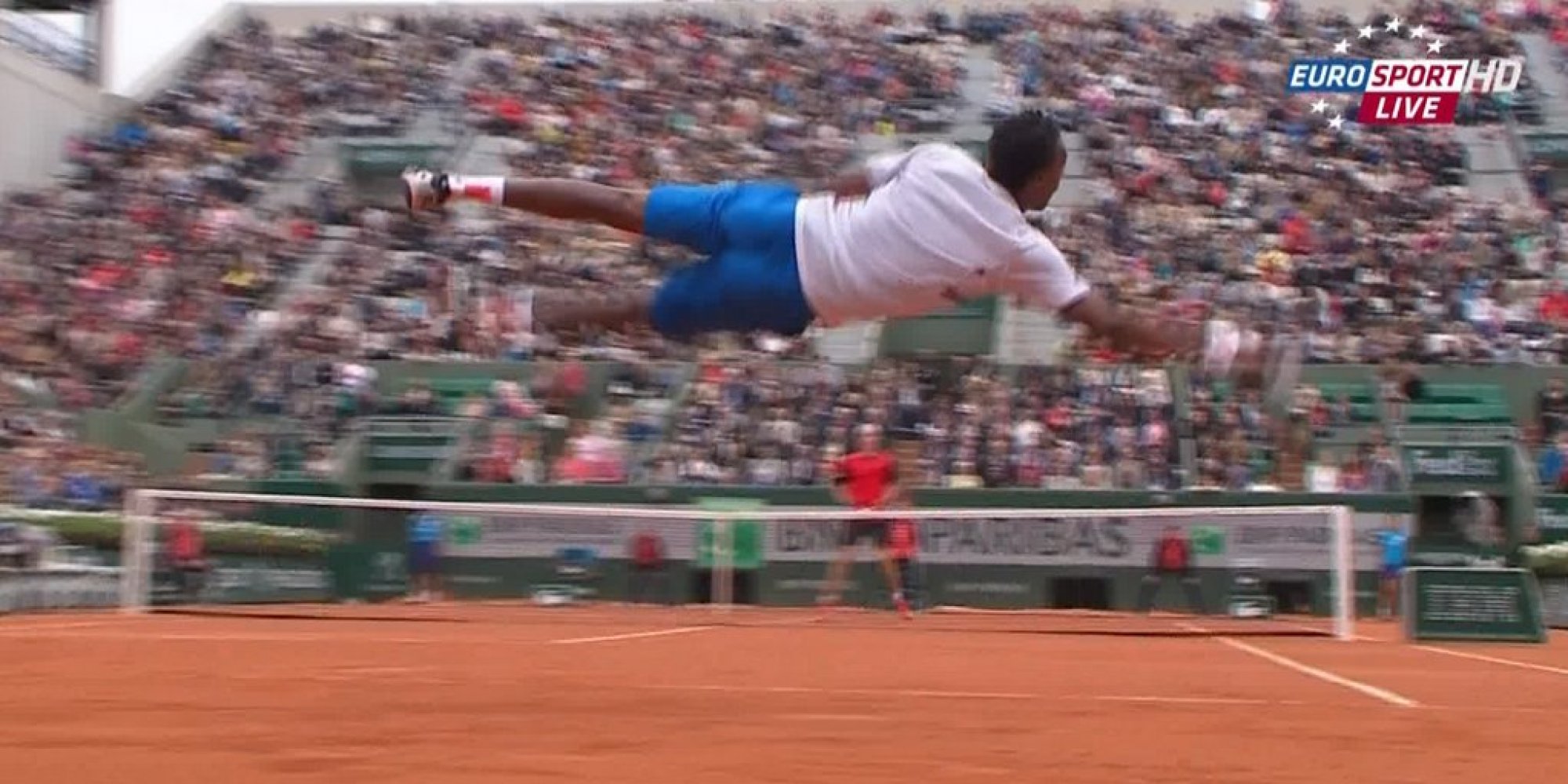 Pourquoi Roland Garros S Appelle Roland Garros VIDEO. Roland-Garros 2014: un plongeon de Gaël Monfils impressionne les