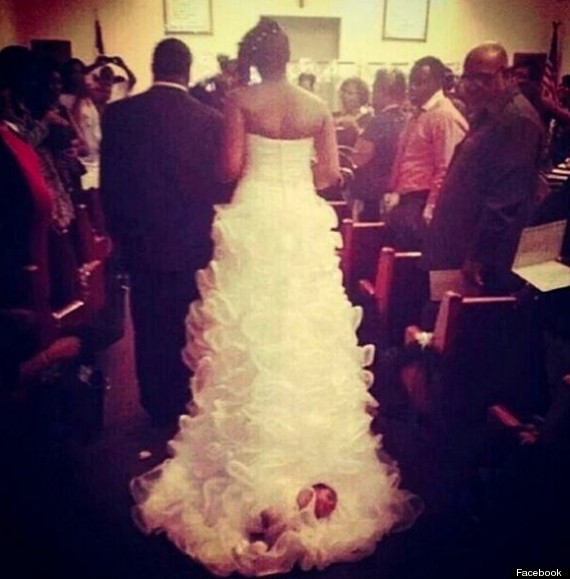 infant wedding dress