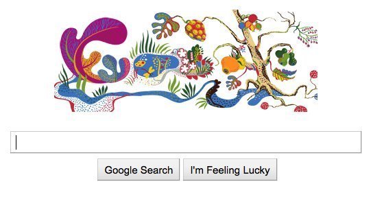 Check out the Josef Frank-inspired Google logo below, then see more of 
