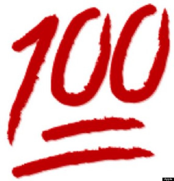 100 emoji