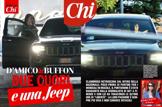 Gianluigi Buffon e Ilaria D