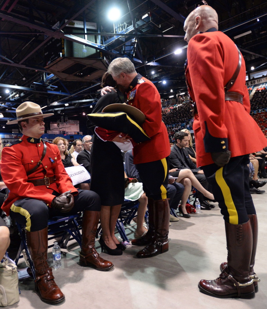 In Photos Canada Honours Fallen Moncton Mounties