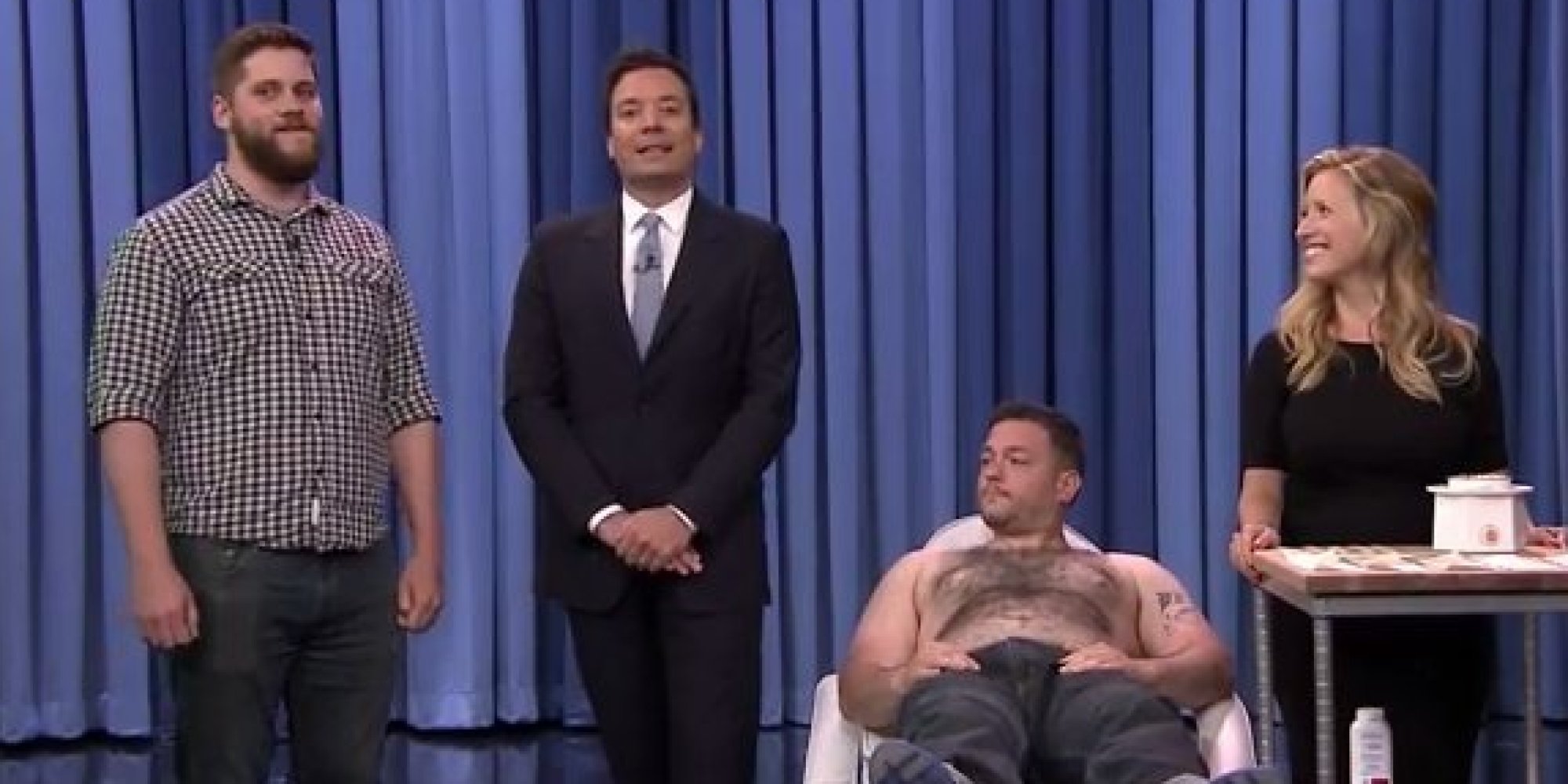 Fallon's 'Wax On, Wax Off' Is The Most Wonderfully Sadistic Late Night