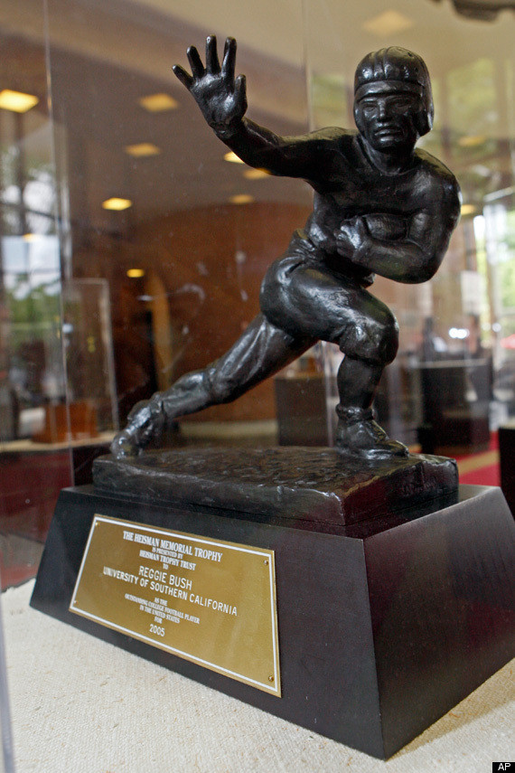 Reggie Bush HEISMAN Trophy REMOVED From USC
