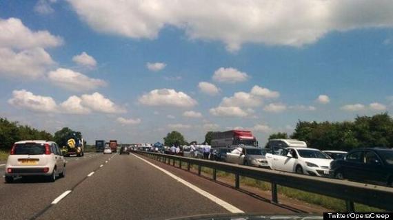 m40 car crash