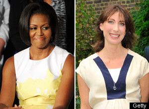 Michelle Obama Samantha Cameron
