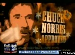 Chuck norris and huckabee suck