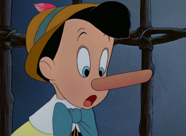 Le Nez De Pinocchio S Allonge Quand Il