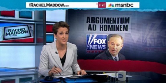 Rachel Maddow Bill Oreilly
