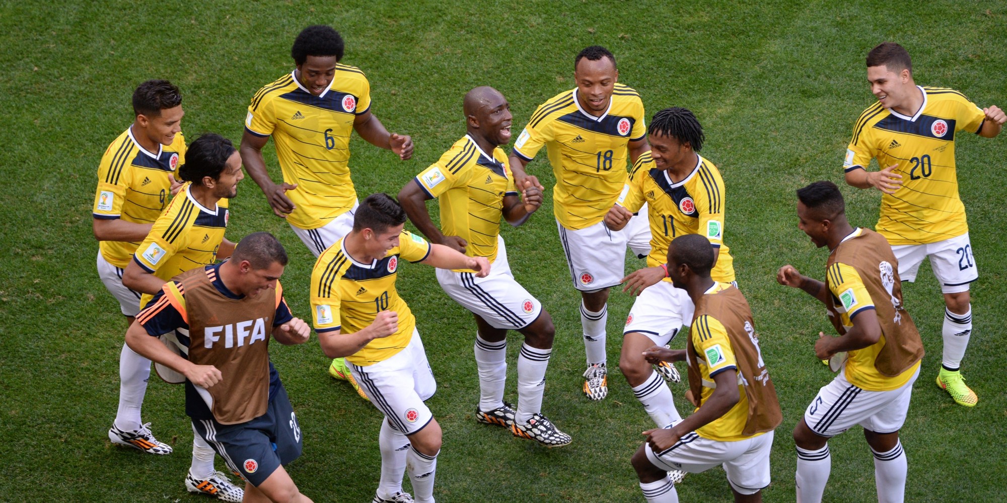 Colombia Just Danced Its Way To The Top Of The World Cup Goal
