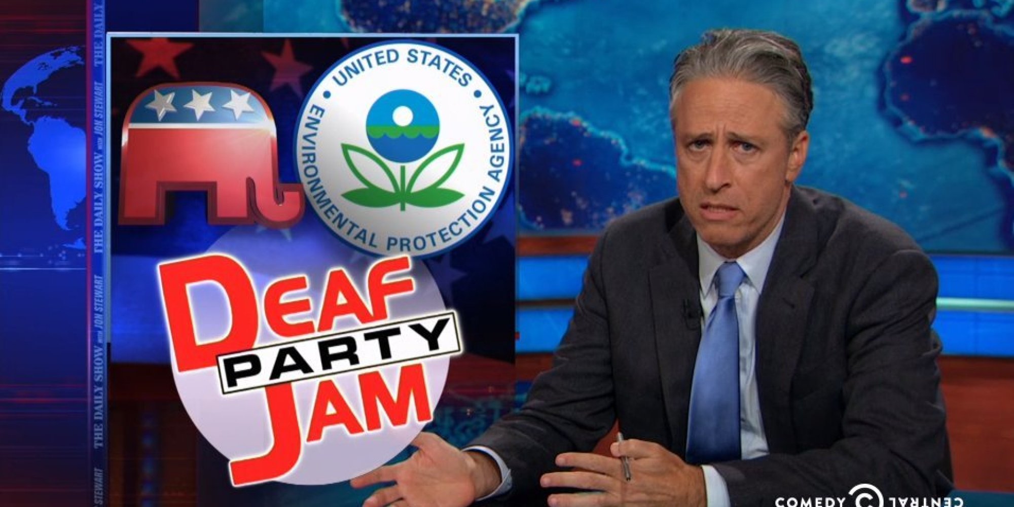 Jon Stewart Knocks Republicans For Being Willfully Blind On Climate