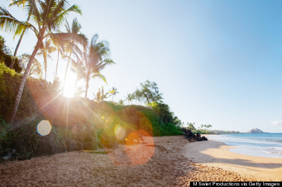 beach sun