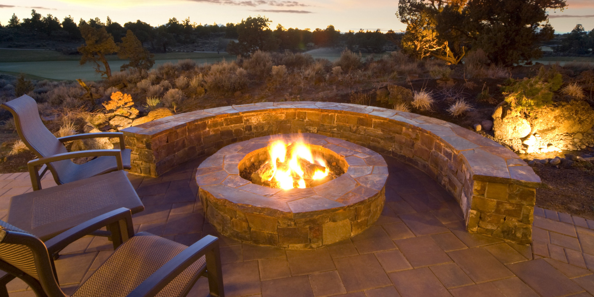 9 Ideas That'll Convince You to Add a Fire Pit to Your Backyard | HuffPost