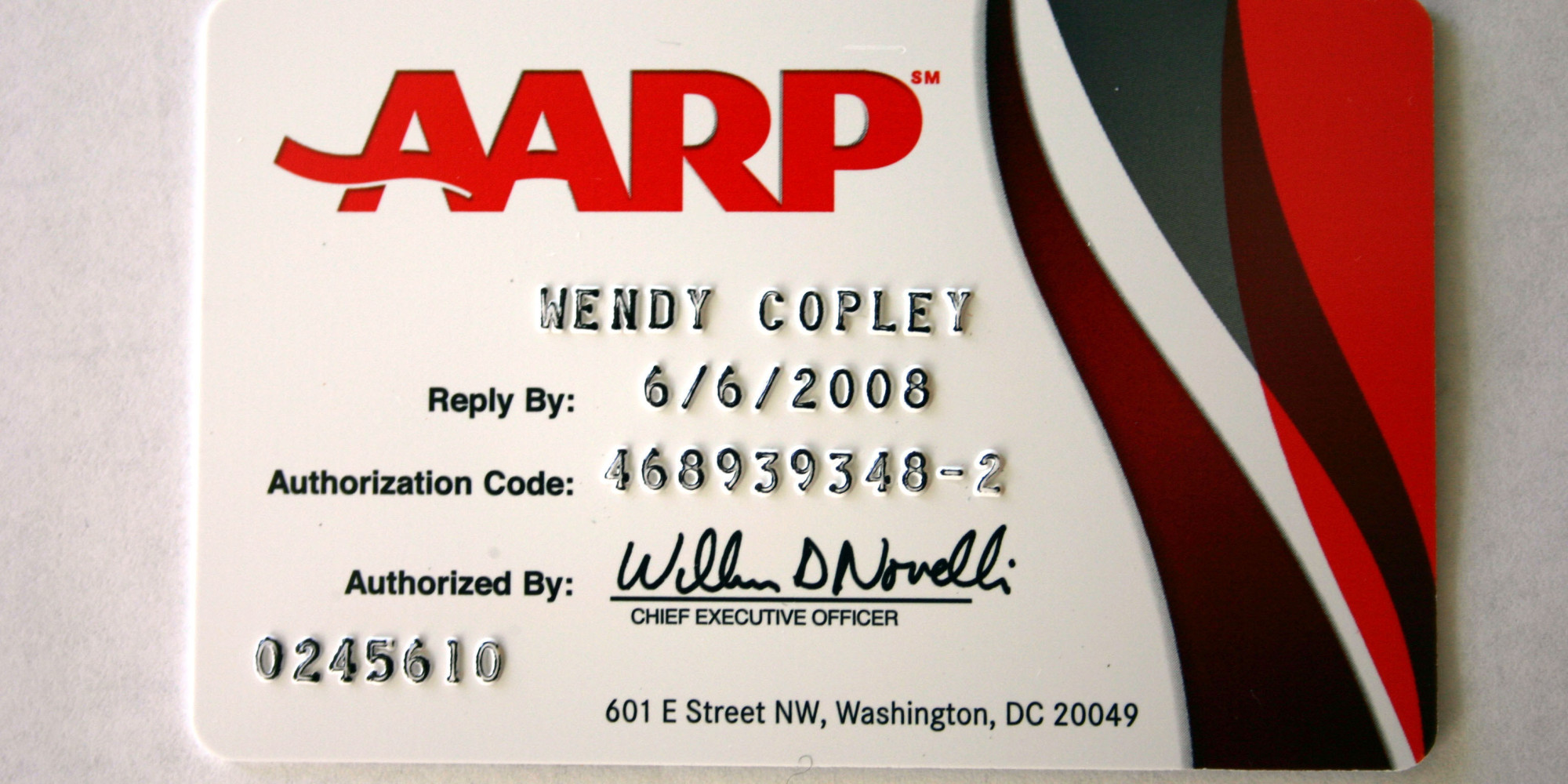 Printable Fake Aarp Card Template Customize and Print