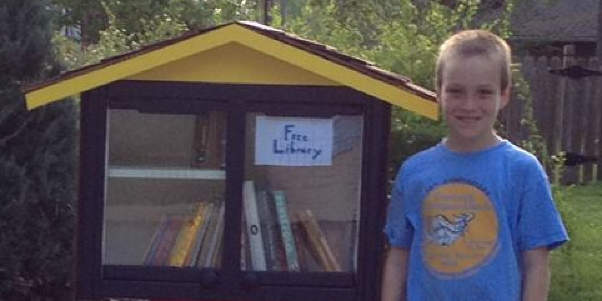 9YearOld's 'Little Free Library' Shut Down By City HuffPost
