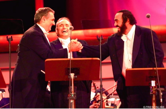 los tres tenores