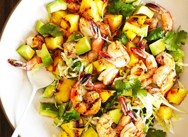 shrimp taco salad recipe