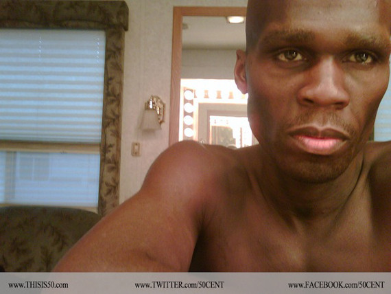 50 cent skinny. Below is a photo of 50 earlier