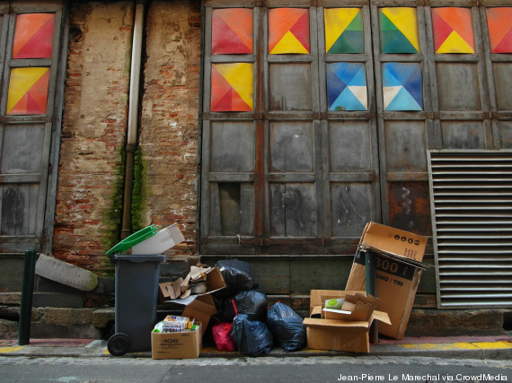 ordure rue