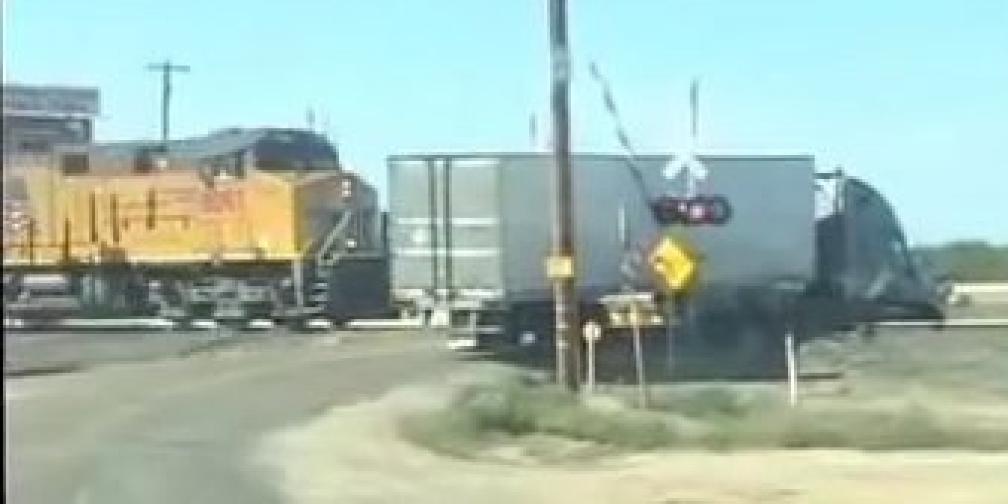 Trains vs. Trucks (VIDEO)