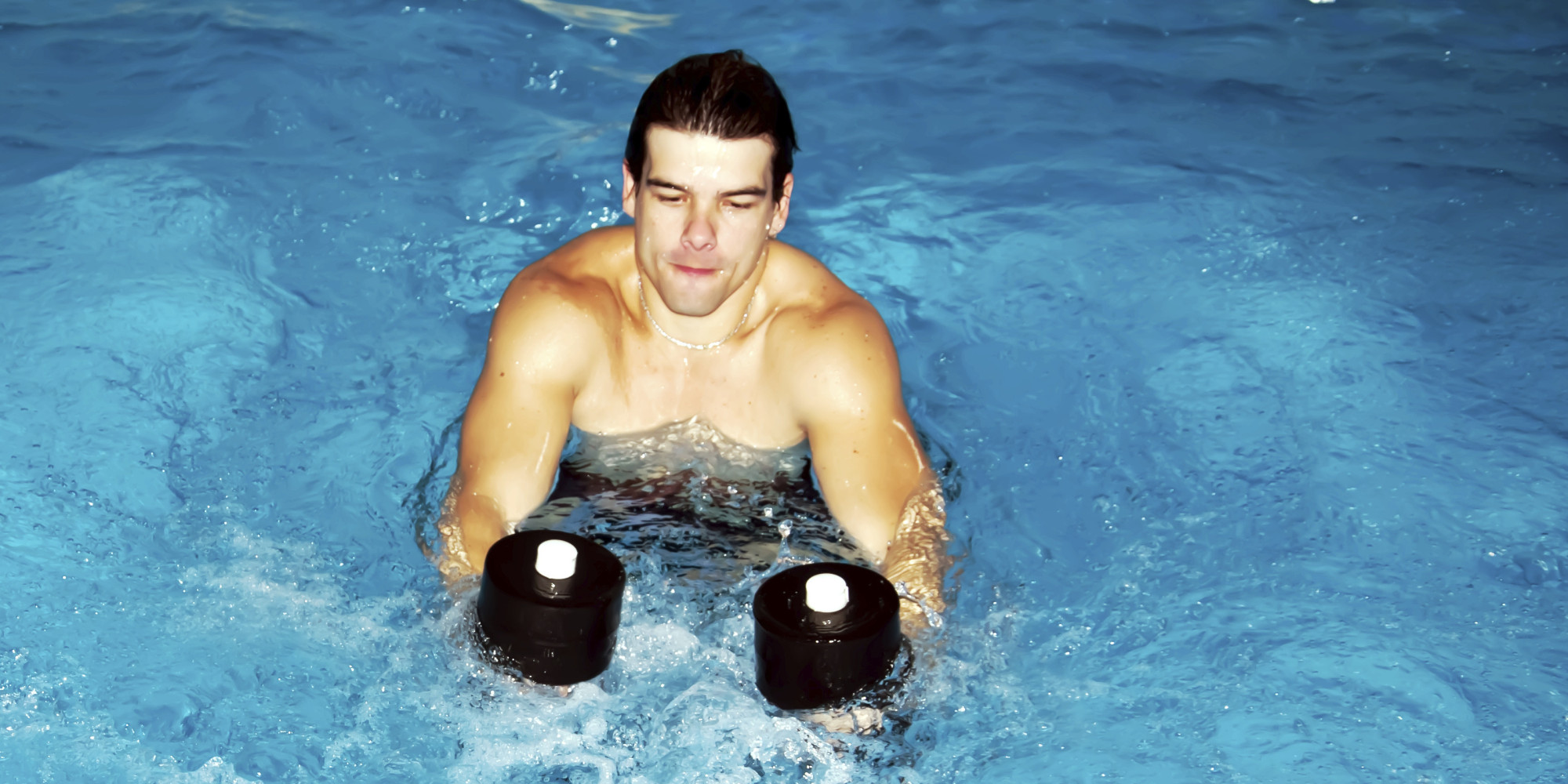 How To Strength Train In The Water Huffpost 