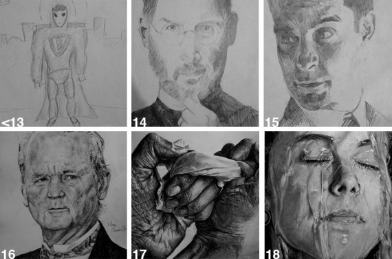 banksied drawing progression