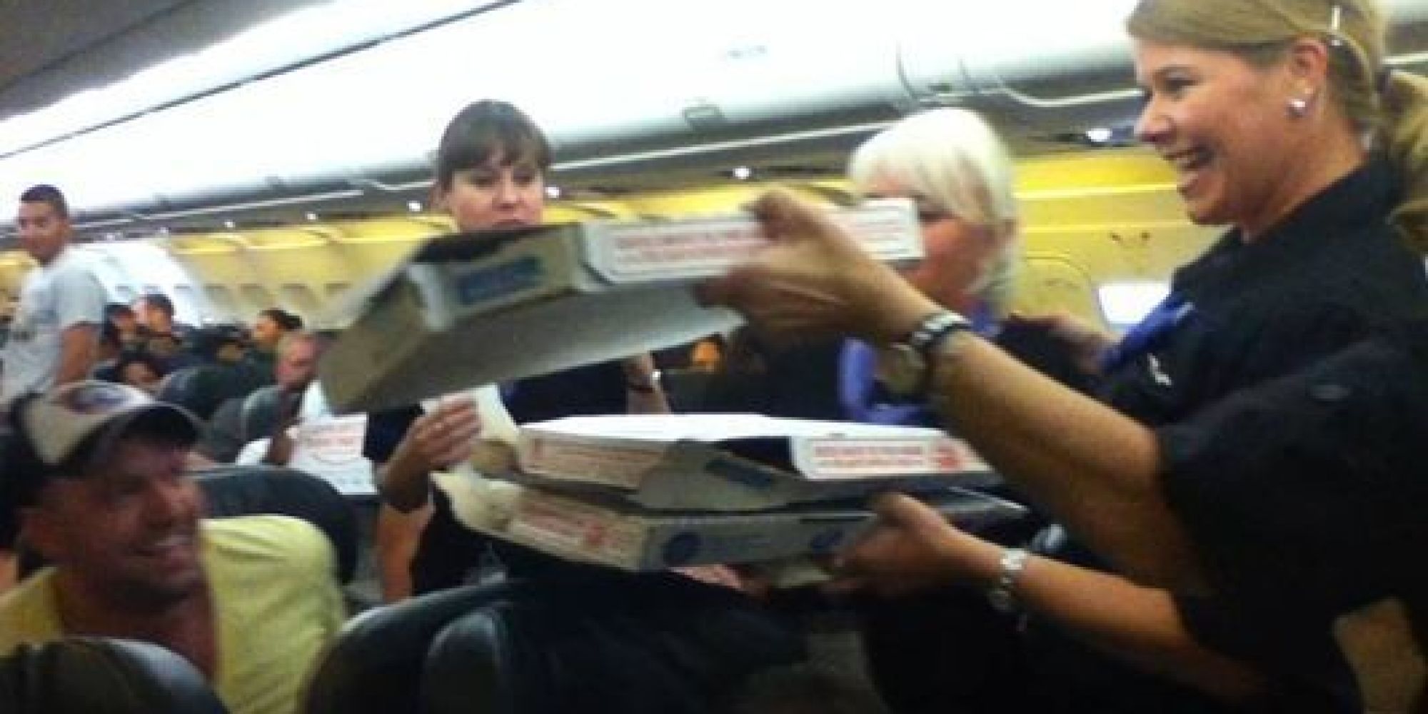 Frontier Airlines Pilot Buys 30 Pizzas On Own Dime For Stranded